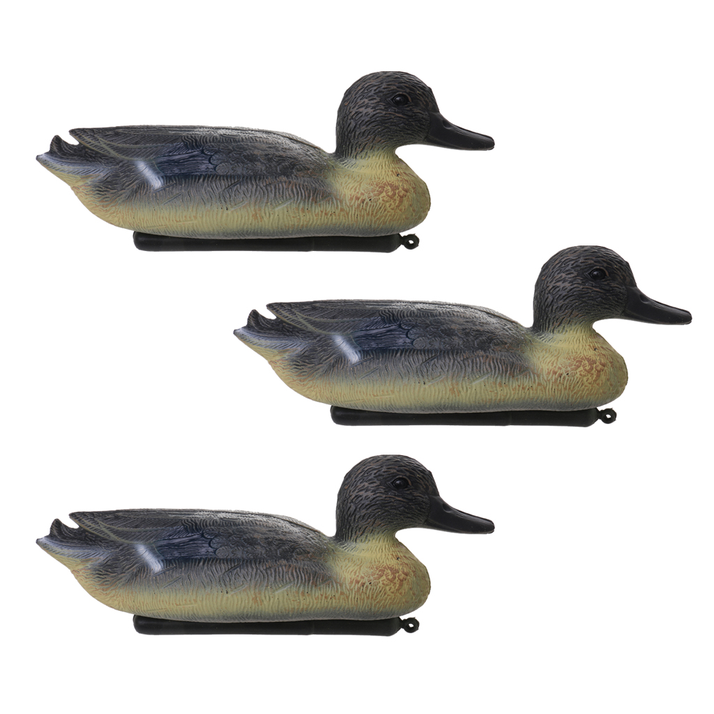 Decoy Duck Plastic - Son Derece Gerçekçi Plastik Ördek Maketi
