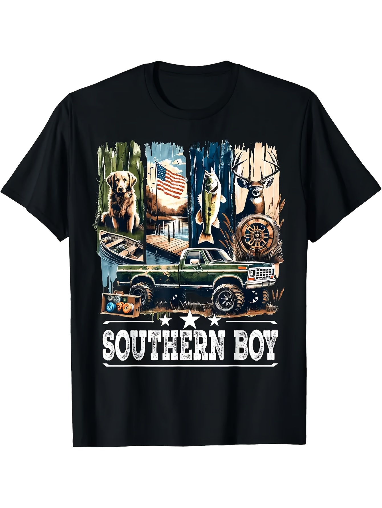 Hunting Outdoor Boys - 'Labrador Retriever ve Yeşil Ördek Tasarımlı