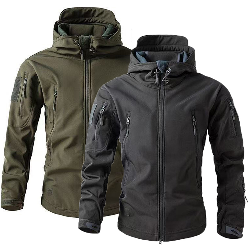 Outdoor Hunting Fleece - Erkek Kış Sonbahar Sıcak Softshell Polar