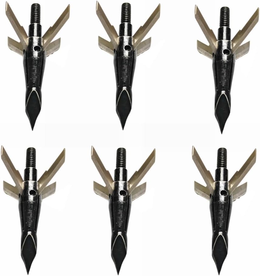 Crossbow Bolt Broadhead - 6PK Avcılık Hibrit Geniş Başlık 125