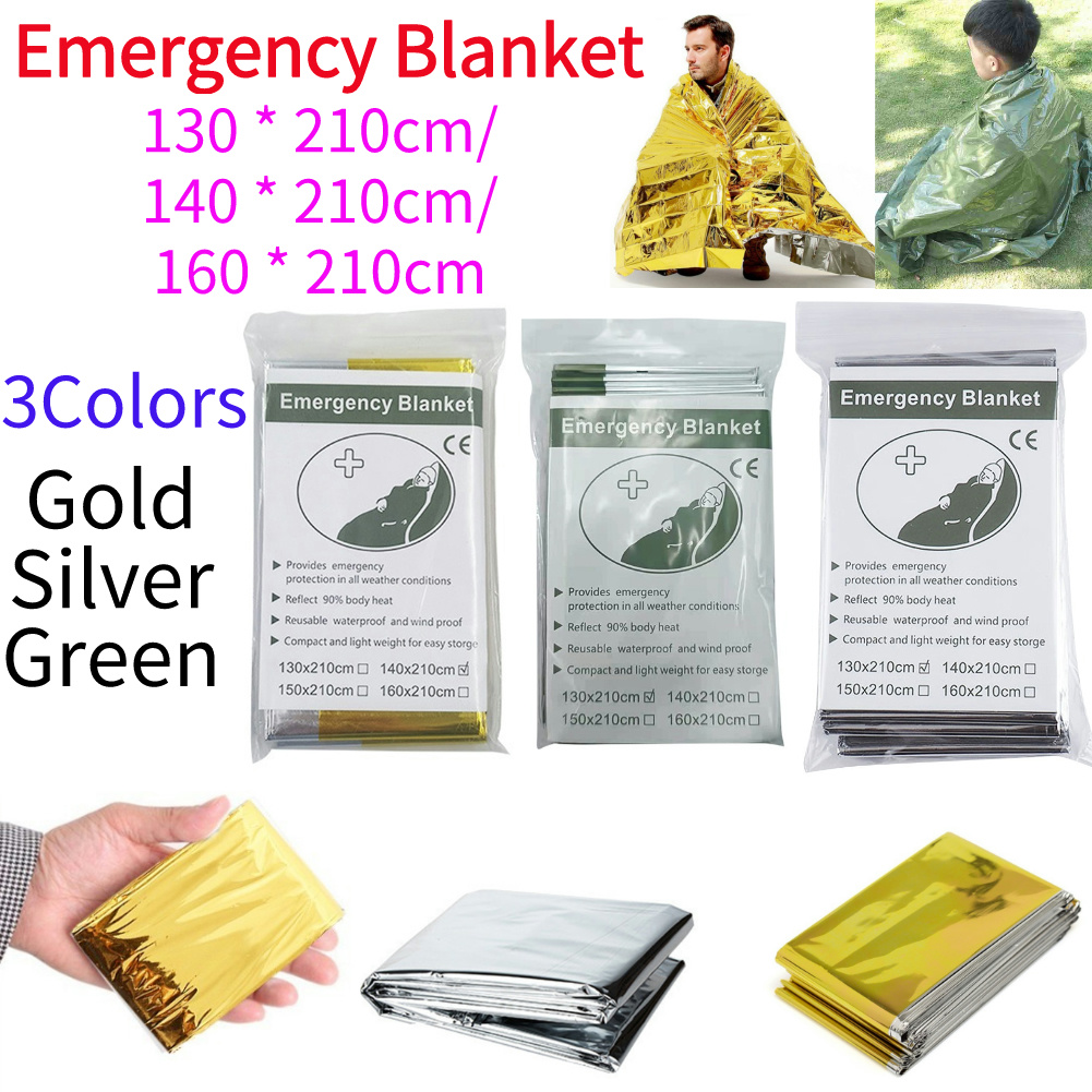 Outdoor Hunting Blanket - Folyo acil durum battaniyesi hafif su