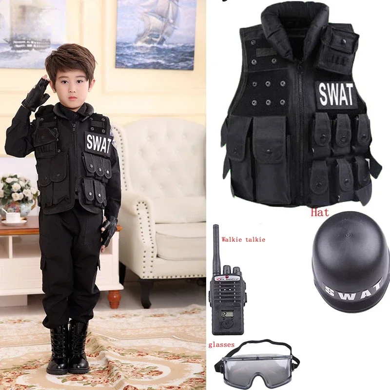 Hunting Outdoor Boys - 2026 Cadılar Bayramı Çocuk Avcılık Askeri