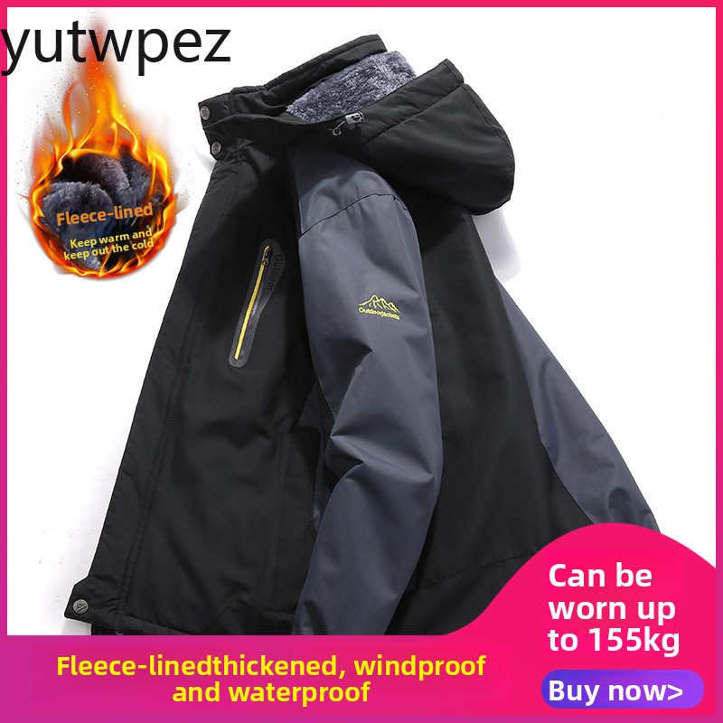 Outdoor Hunting Fleece - Kış Ceket Erkekler Kalın Sıcak Su