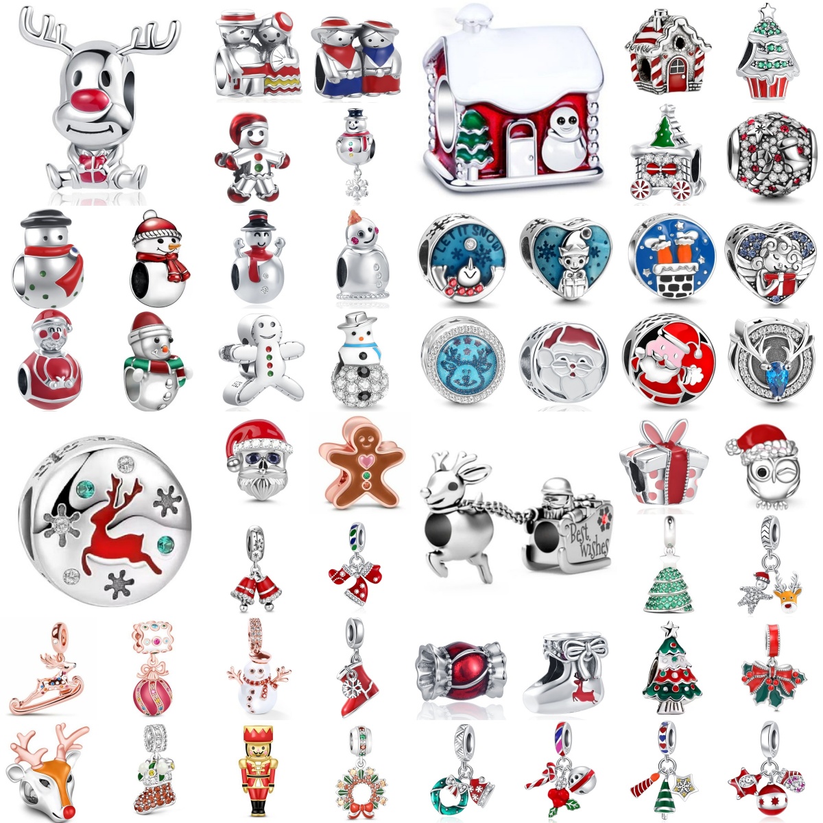 925 Gümüş Noel Serisi Noel Bab - Elk Bugle Call incelemesi ve fiyatı