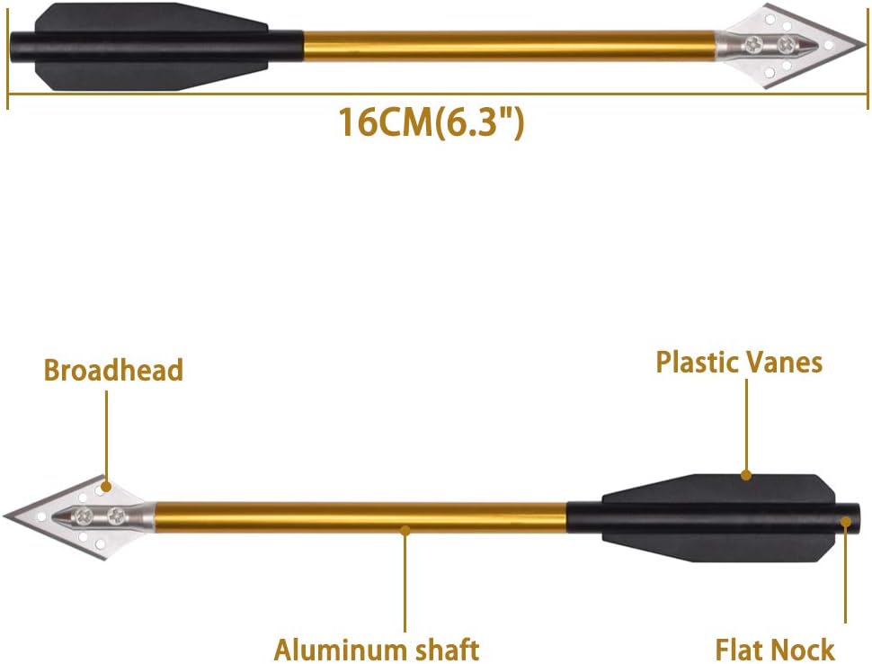 Alüminyum Arbalet Cıvataları O - Crossbow Bolt Broadhead incelemesi ve fiyatı