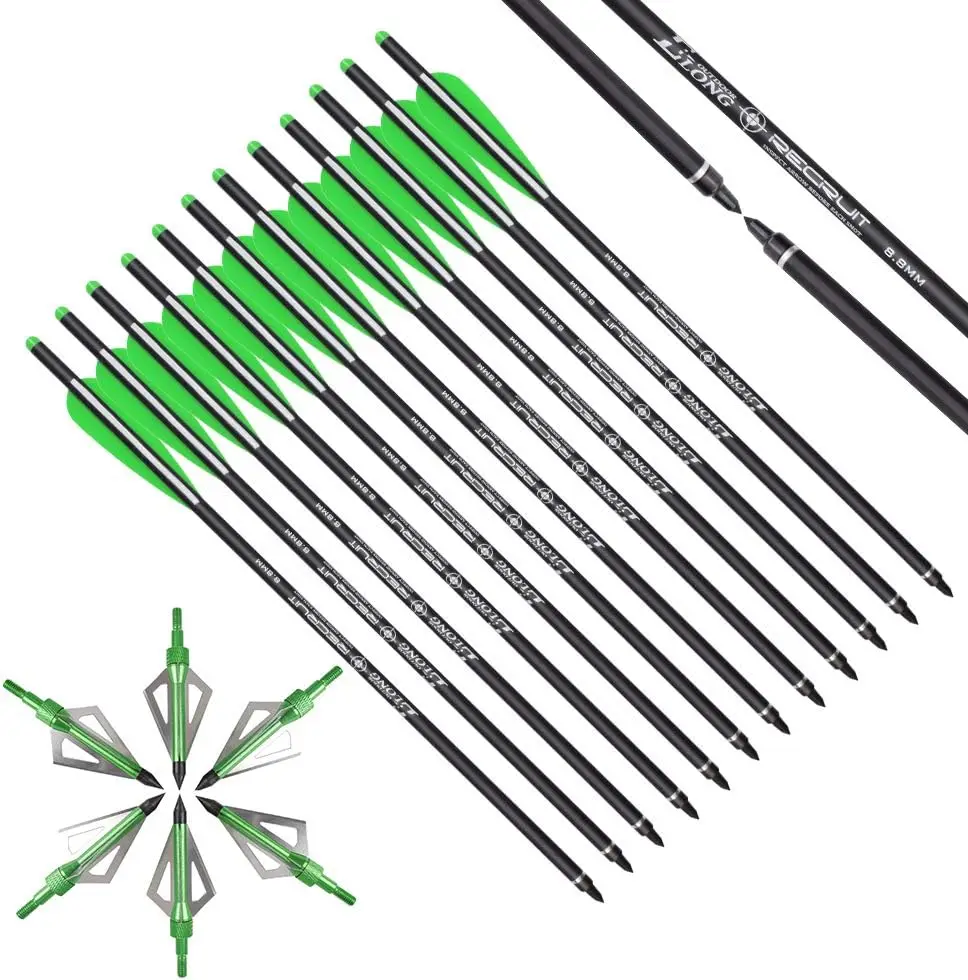 Uzatılmış Arbalet Cıvataları 2 - Crossbow Bolt Broadhead incelemesi ve fiyatı