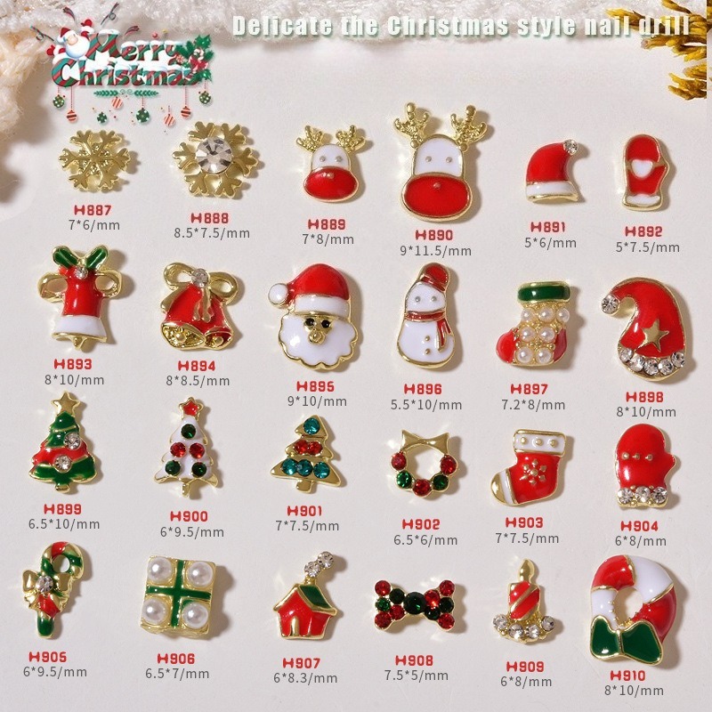 10 Adet Noel Alaşım Tırnak Süs - Elk Bugle Call incelemesi ve fiyatı