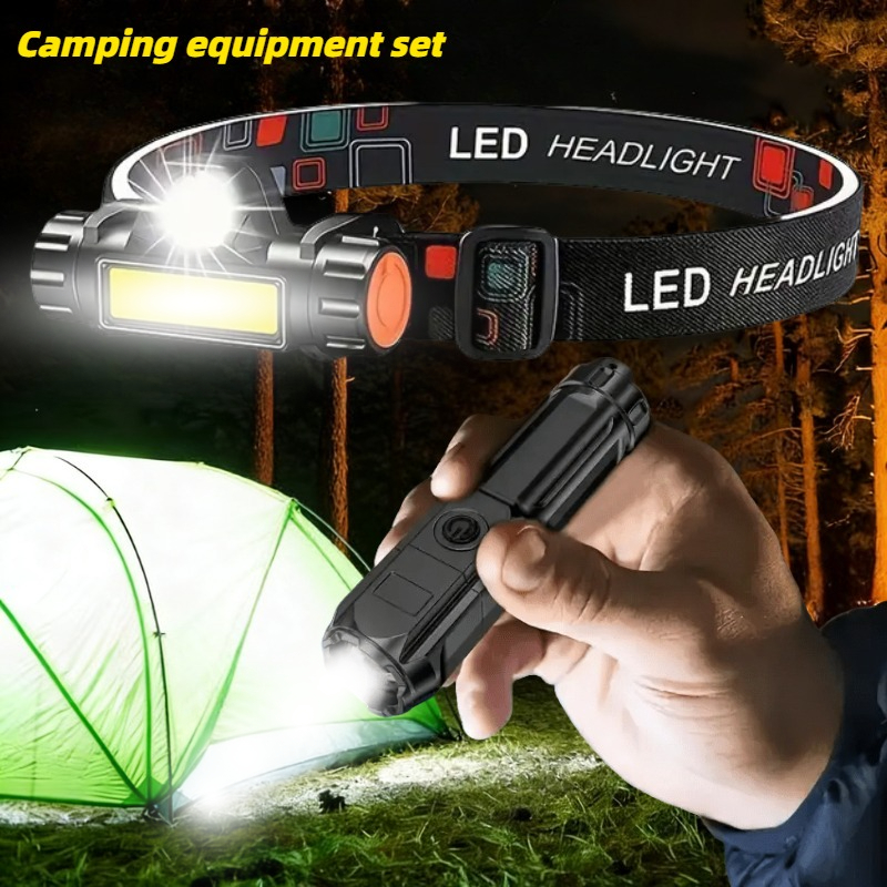 Süper Parlak El Feneri USB Şar - Headlamp Tactical Bright incelemesi ve fiyatı
