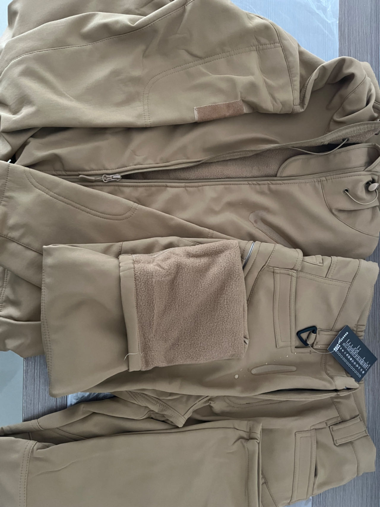 Erkek Kış Sonbahar Sıcak Softs - Outdoor Hunting Fleece incelemesi ve fiyatı