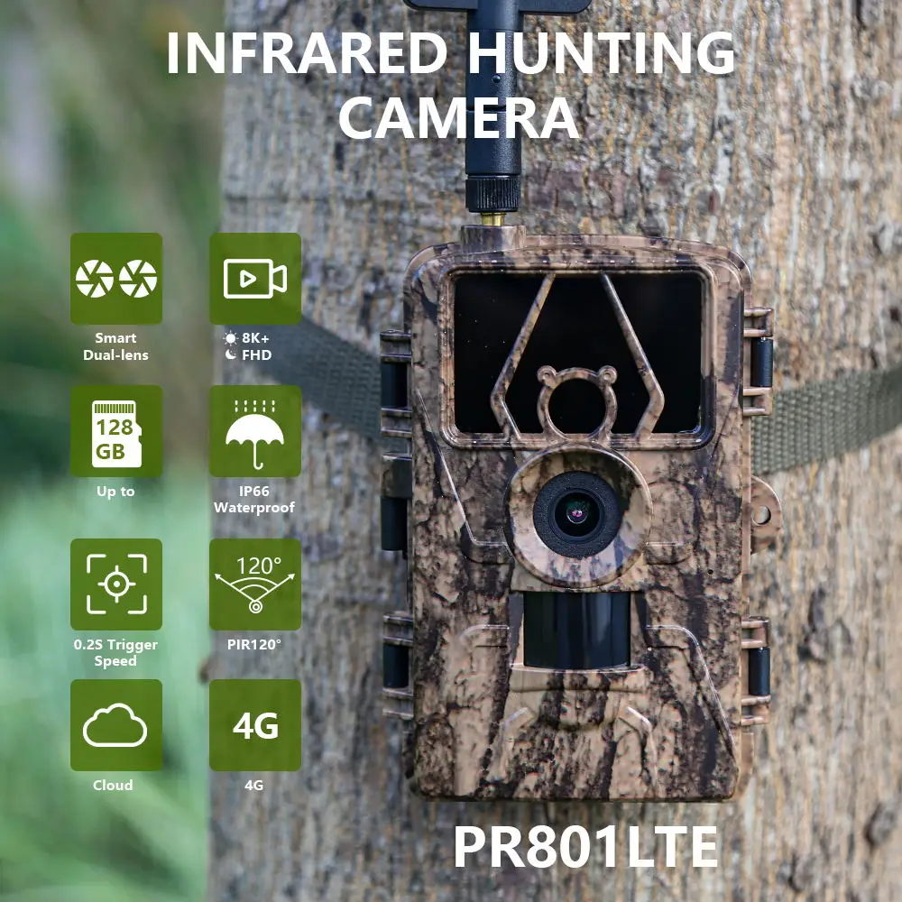Pr801 4G Ağ Gözlem Avcılık Kam - Outdoor Hunting House incelemesi ve fiyatı