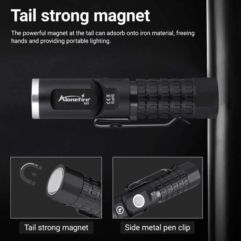 Manyetik P8 Led El Feneri 90'd - Headlamp Tactical Bright incelemesi ve fiyatı