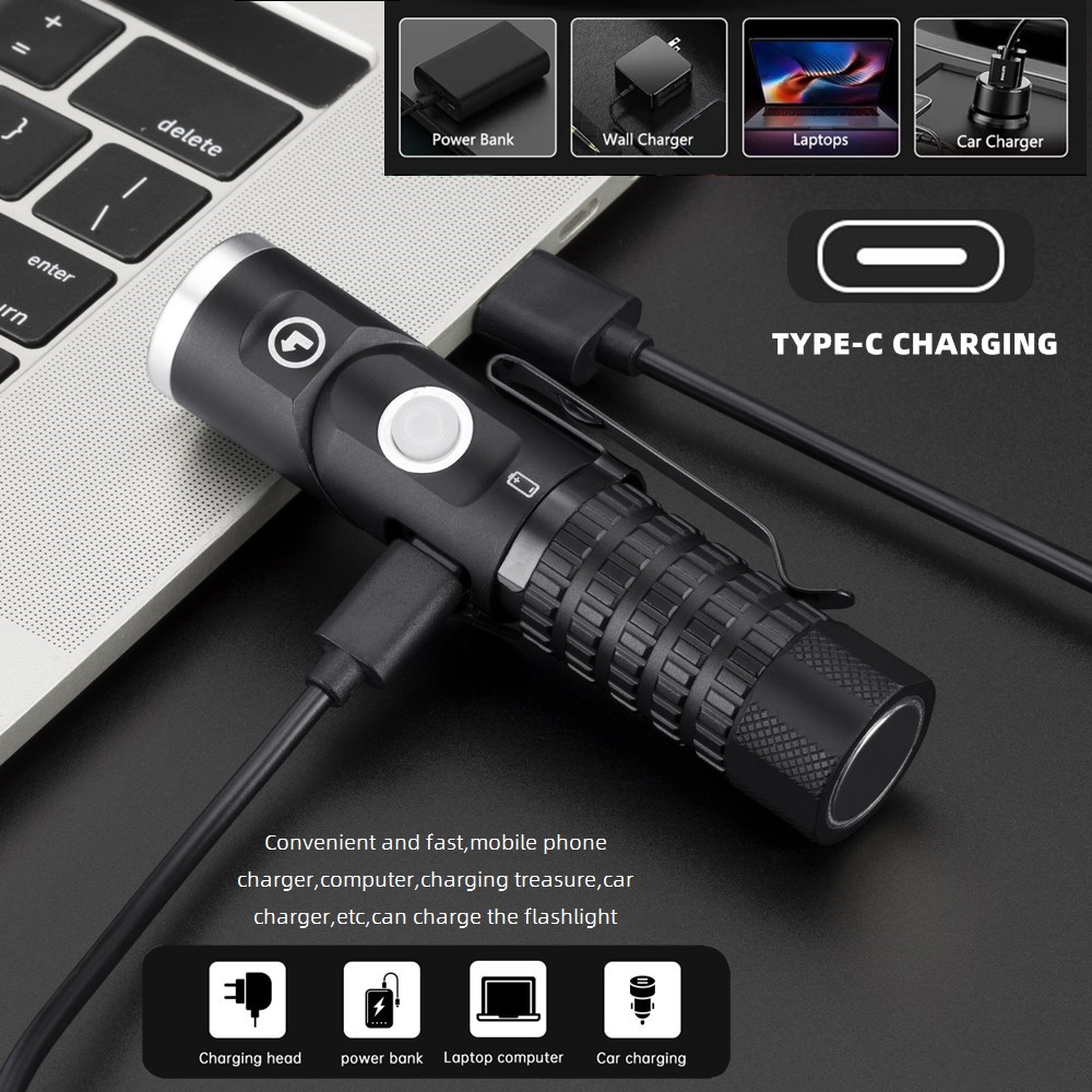 Manyetik P8 Led El Feneri 90'd - Headlamp Tactical Bright incelemesi ve fiyatı