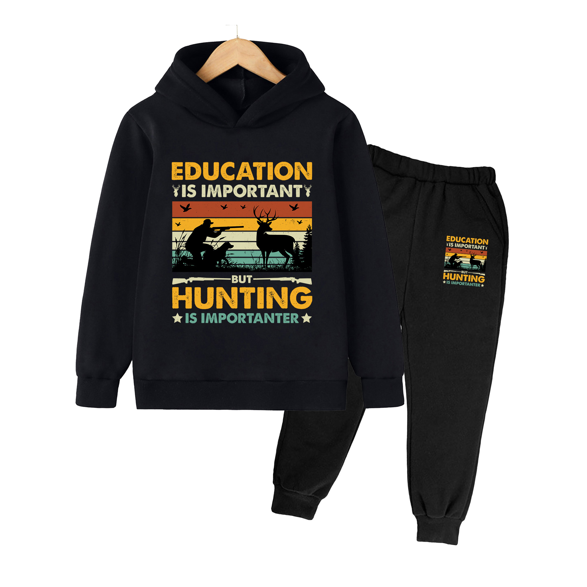 Çocuklar için Kapüşonlu Üst ve - Hunting Outdoor Boys incelemesi ve fiyatı