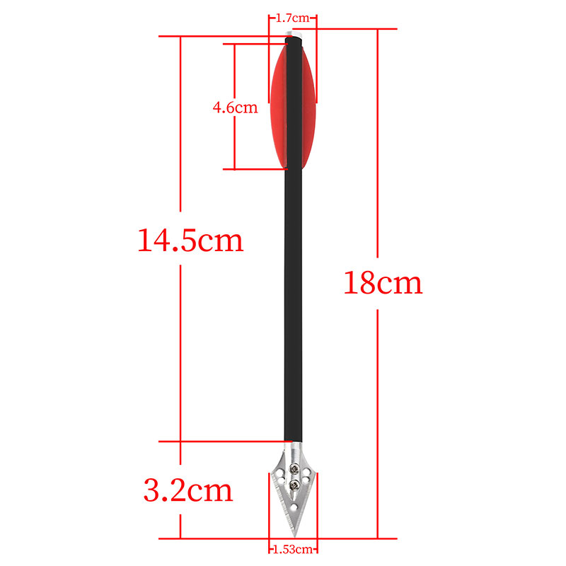 6/12 adet Karışık Karbon Ok 7  - Crossbow Bolt Broadhead incelemesi ve fiyatı