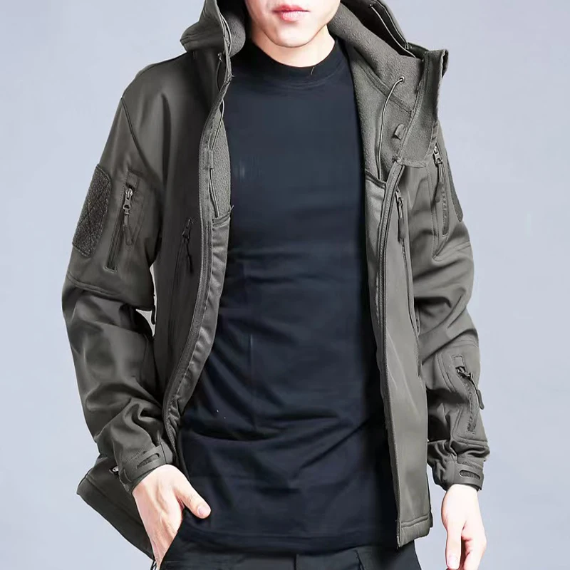 Erkek Kış Ceket Yumuşak Kabuk  - Outdoor Hunting Fleece incelemesi ve fiyatı