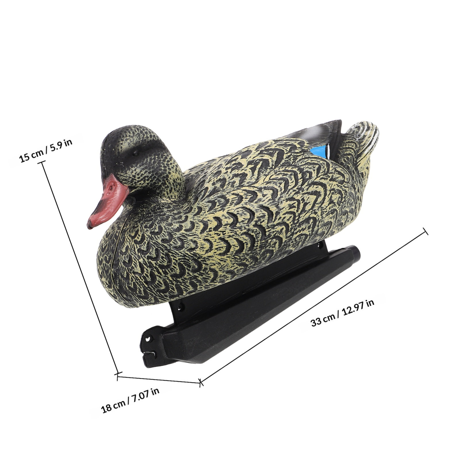 Gerçekçi Plastik Yüzen Ördek A - Decoy Duck Plastic incelemesi ve fiyatı
