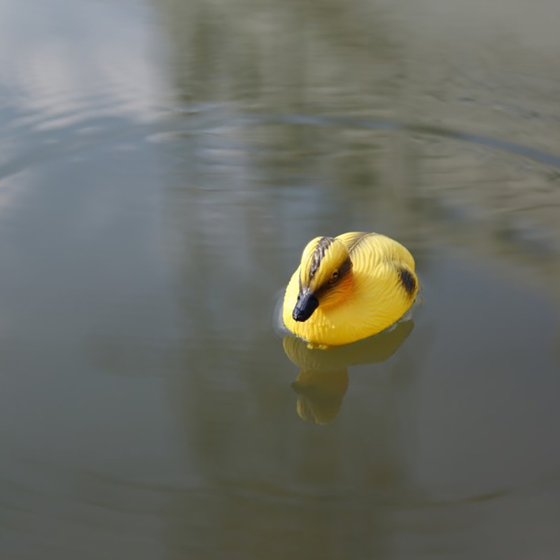 Yüzen Ördek Yavrusu Gölet Heyk - Decoy Duck Plastic incelemesi ve fiyatı